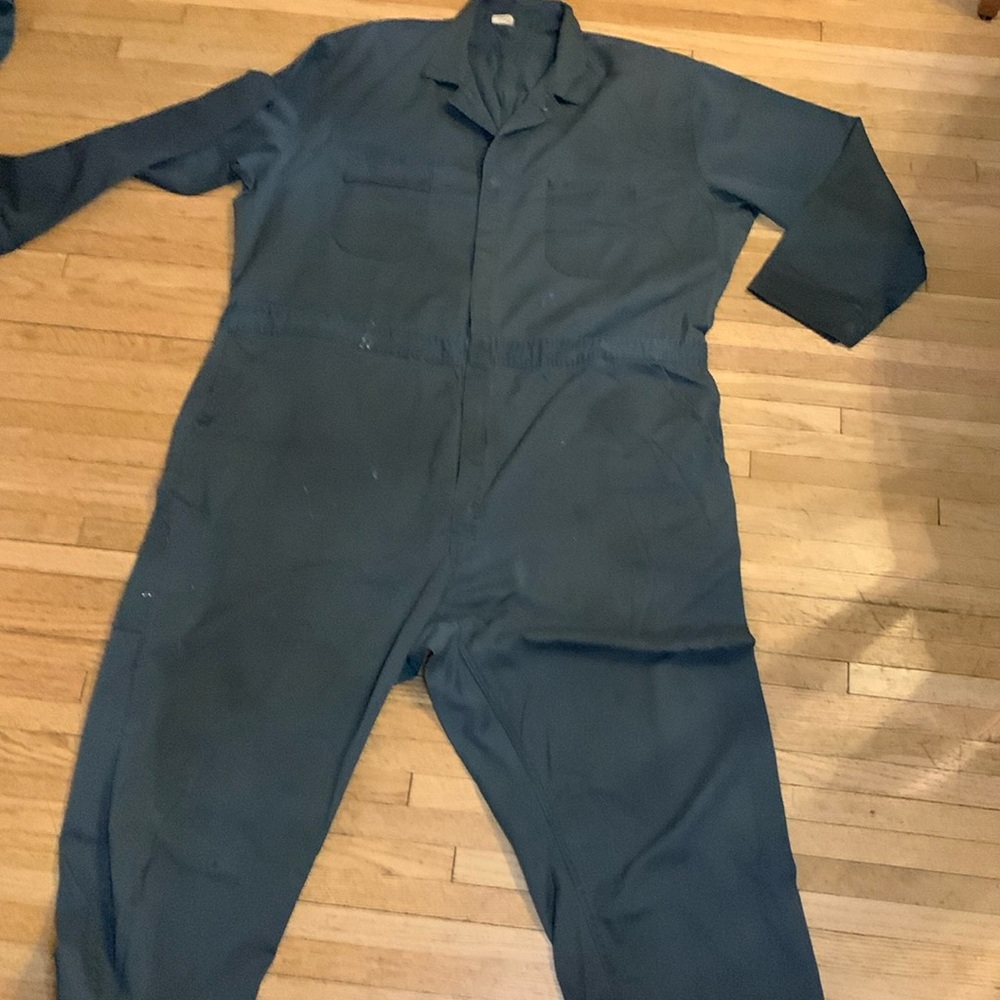 Vintage Dark Green Coveralls (2nd pair)